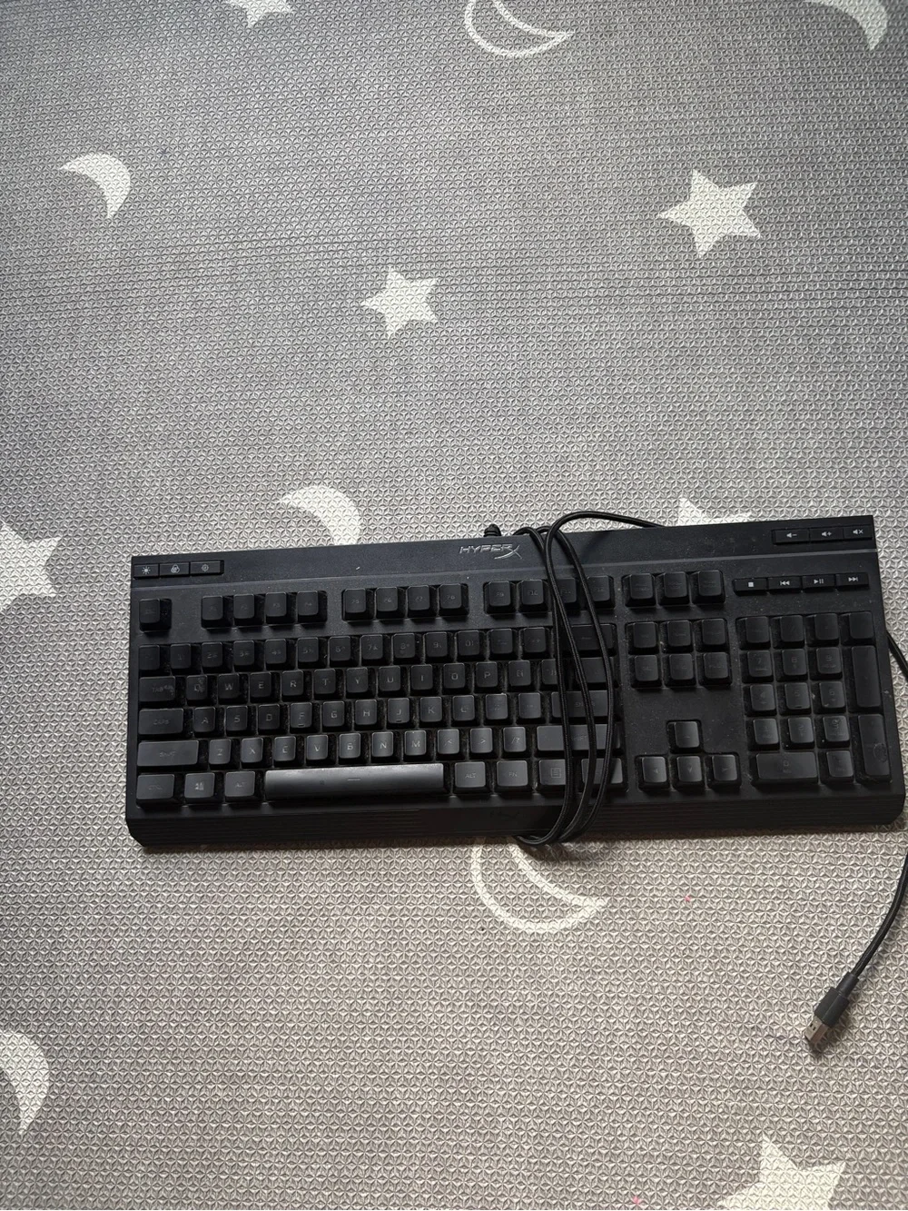 Hype Black Full-Size Wired Mechanical Keyboard
